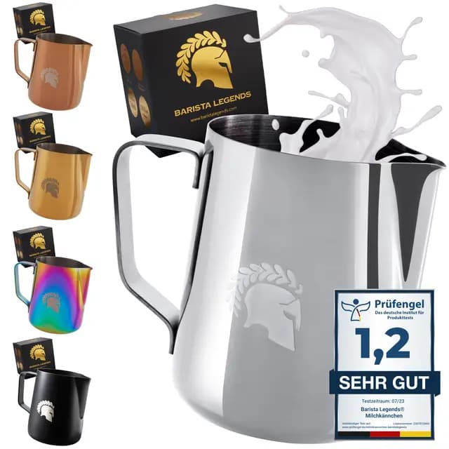 Barista Legends Milchkännchen Edelstahl