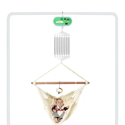 CHERIKIU Elektrische Babyschaukel – Bild 1
