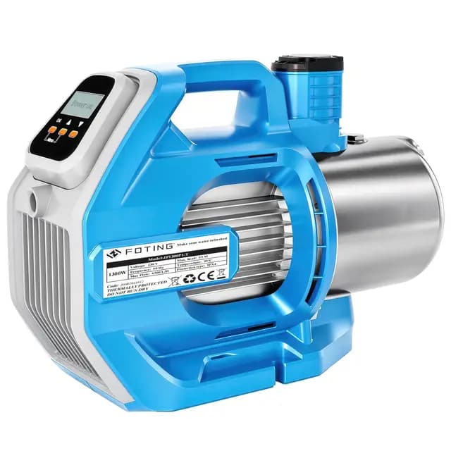 FOTING 1300W Gartenpumpe – Bild 1