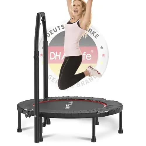 DH FitLife Bbc03-a Klappbares Indoor-Trampolin