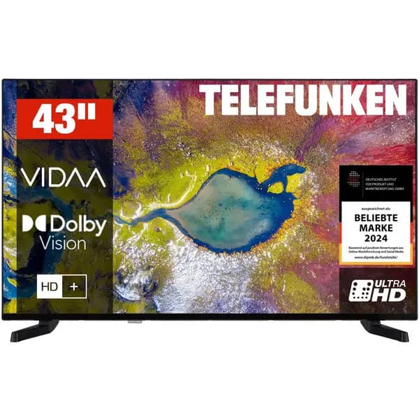 Telefunken D43U790B2CW LED-Fernseher – Bild 1