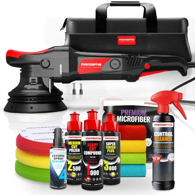 Menzerna MZ-XR Exzenter Poliermaschine Set