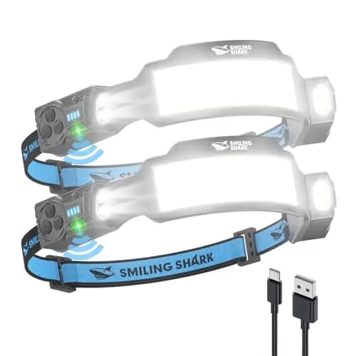 Smiling Shark TS-6 LED Stirnlampe