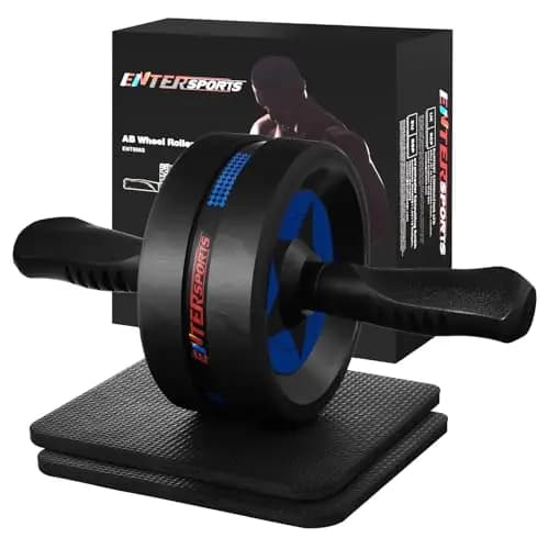 EnterSports AB-Roller Bauchrad mit zwei Kniematten