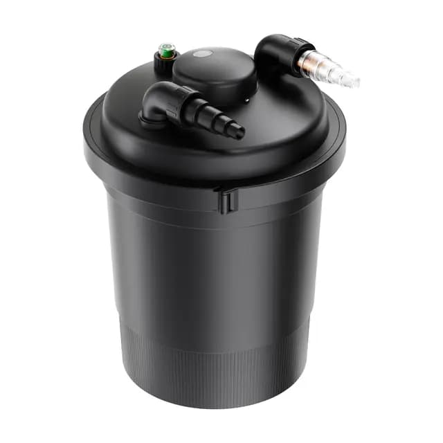SunSun CPF-380 Druckteichfilter 10.000 l/h / 11 W UVC Einheit,Teichdruckfilter für Teiche bis 12.000 Liter, Teichklärer, Filteranlage – Bild 1