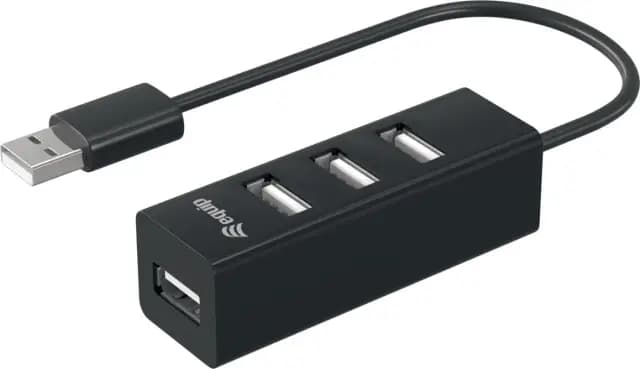 Equip 4 Port USB 2.0 Hub, USB-A 2.0 [Stecker]