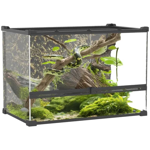 PawHut 48L Reptilien Terrarium