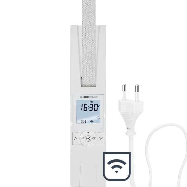 Home Pilot - Power Version | Gurtwickler premium smart für schwere Rollläden (bis 60 kg) und großem Gurtkarten | Kompatibel mit Gateway premium zur smarten App-Steuerung - 10182360
