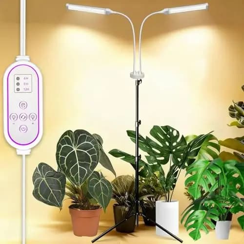 Secefeao LED Pflanzenlampe mit Ständer
