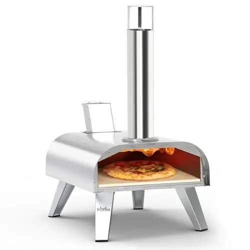 BIG HORN Outdoor Holzpellet-Pizzaofen