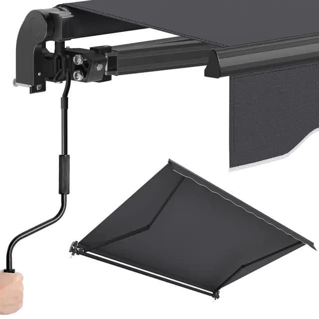 SONGMICS GSA306GZ01 Gelenkarmmarkise
