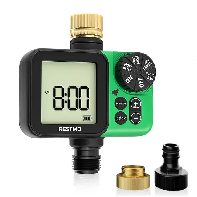 Restmo DE-O-HT-5A-GN Bewässerungscomputer