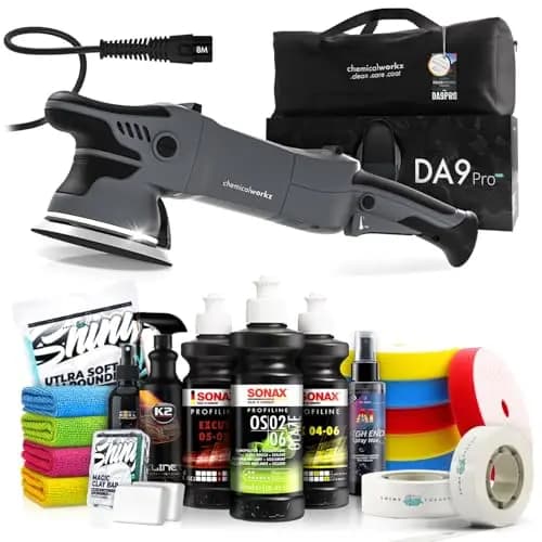 Shiny Freaks DA9 Pro Max Exzenter Poliermaschine Set