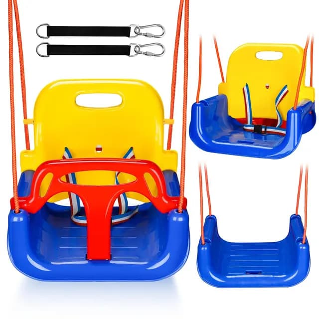 Ollewiellan 3-in-1 Kinderschaukel