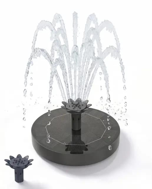 HOAMZ Solar 1.8W Teichpumpe