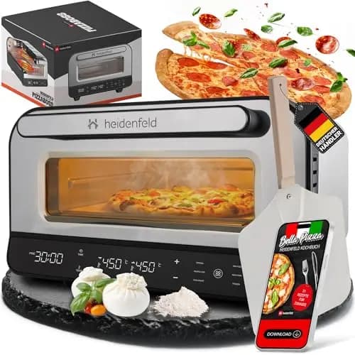 Heidenfeld Pizzaboss Elektrischer Pizzaofen