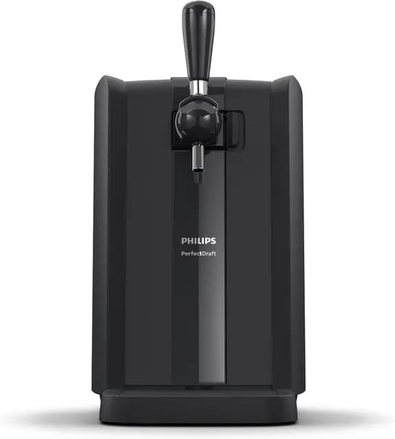 Philips PerfectDraft Bierzapfanlage für zu Hause, 6 l, Frisches, 3° Grad Kaltes Bier für 30 Tage mit LED-Anzeigen (HD3760/90)