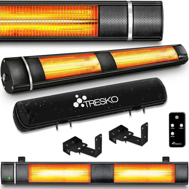 TRESKO 3000W Infrarot Heizstrahler