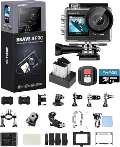 AKASO Brave 4 Pro Action-Kamera – Bild 1
