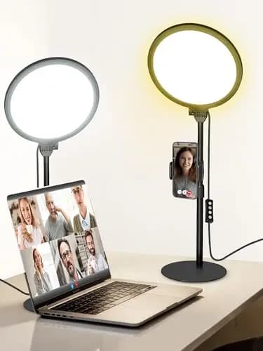 Arsoer 10 Zoll Desktop-Ringlicht