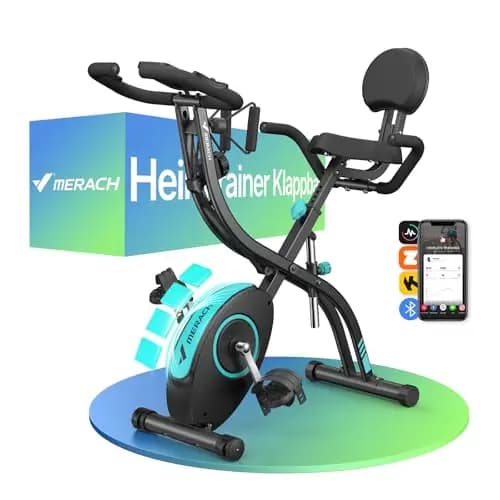 MERACH MR-S15B1 4-in-1 Klapp-Heimtrainer mit Magnetwiderstand – Bild 1