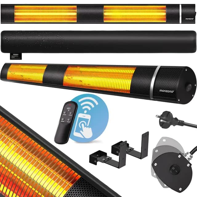 Monzana Infrarot Heizstrahler 3000W – Bild 1