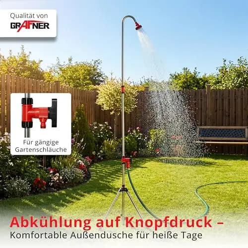 Grafner Aluminium Gartendusche