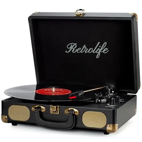 Retrolife Individual Suitcase Plattenspieler