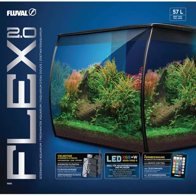 Fluval Flex 2.0 Aquarium Set