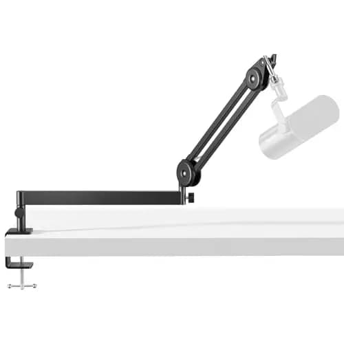 TONOR T40LP Low-Profile Mikrofonarm Schwarz