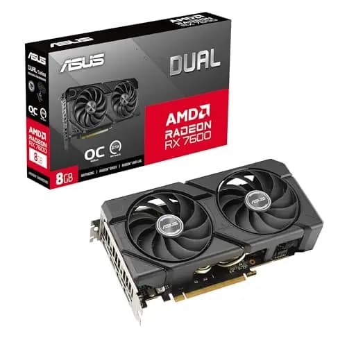 ASUS Dual Radeon RX 7600 EVO OC Grafikkarte