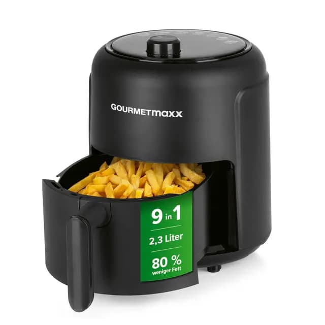 GOURMETmaxx Heißluftfritteuse 2,3L