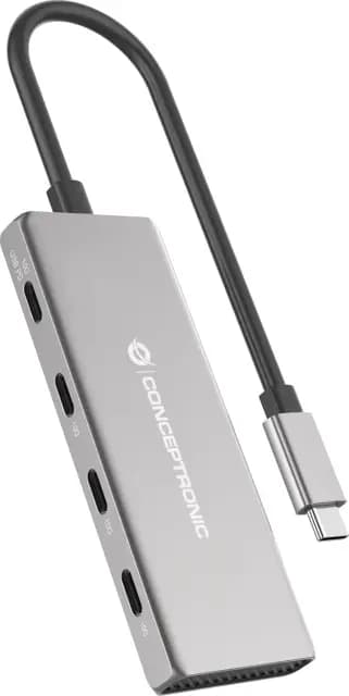 Conceptronic 4 Port USB 3.1 Hub, USB-C 3.1 [Stecker]