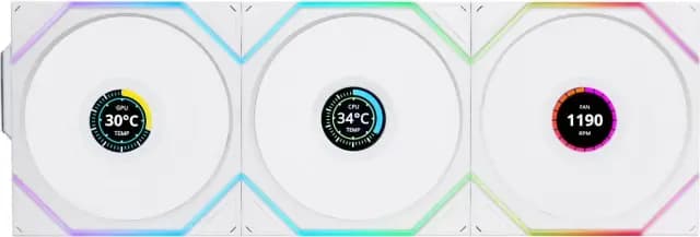Lian Li Uni Fan TL LCD Wireless 120 RGB Reverse Blade