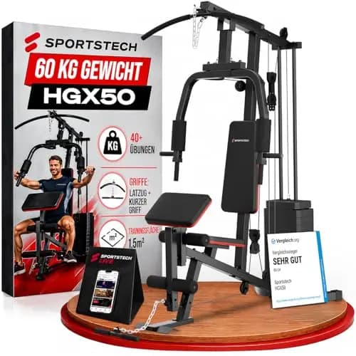 Sportstech HGX50 Multifunktions-Kraftstation