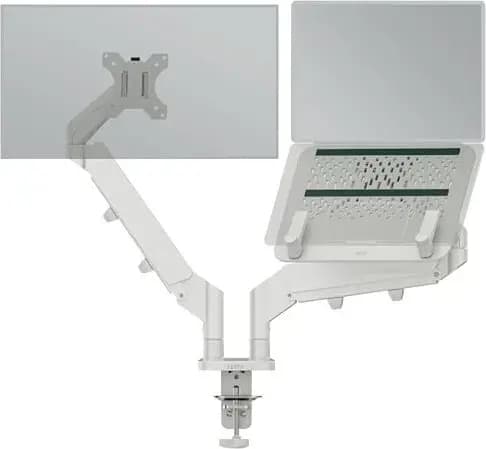 Leitz Ergo Dual Monitorarm mit Laptophalterung – Bild 1