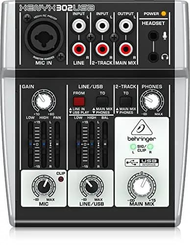 Behringer XENYX 302USB Mischpult