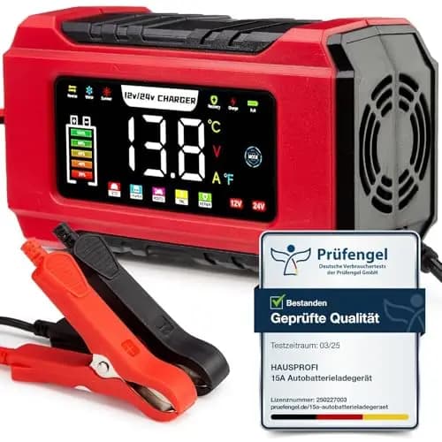 HAUSPROFI 15A Autobatterieladegerät