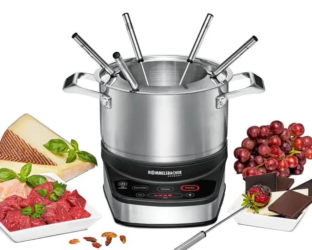 Rommelsbacher F 1200 Elektro Fondue Set