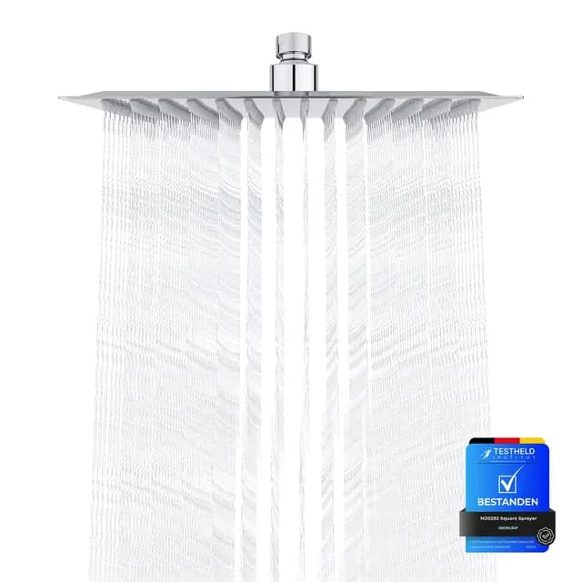 Ibergrif M20292 Edelstahl Regendusche