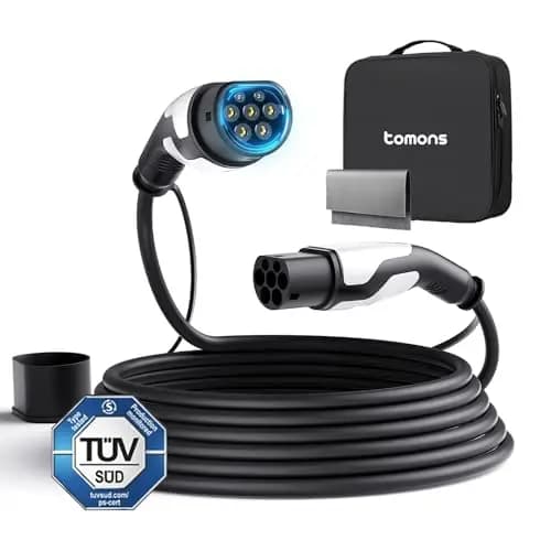 tomons EV1001-BK Typ 2 Ladekabel