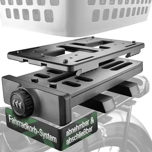 TITANLOCK SafeRide Fahrradkorb-Halter