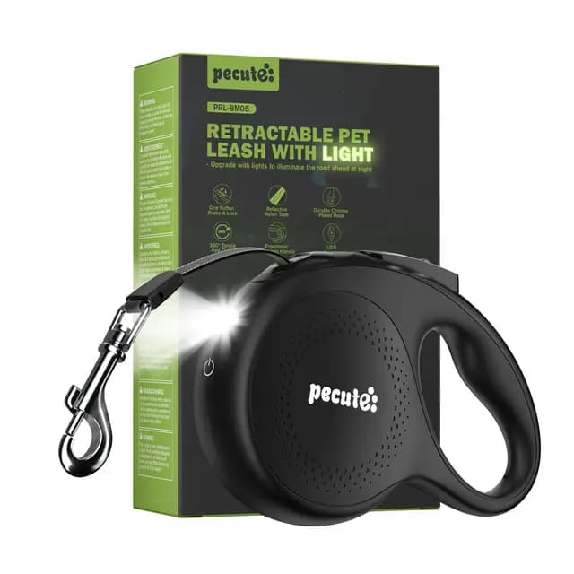 Pecute LED-Hundeleine 8m – Bild 1
