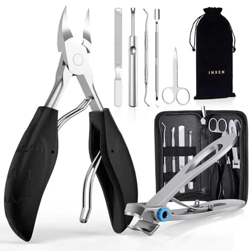 INXEN Edelstahl Nagelschere Set