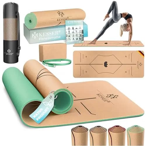 KESSER Kork Yogamatte