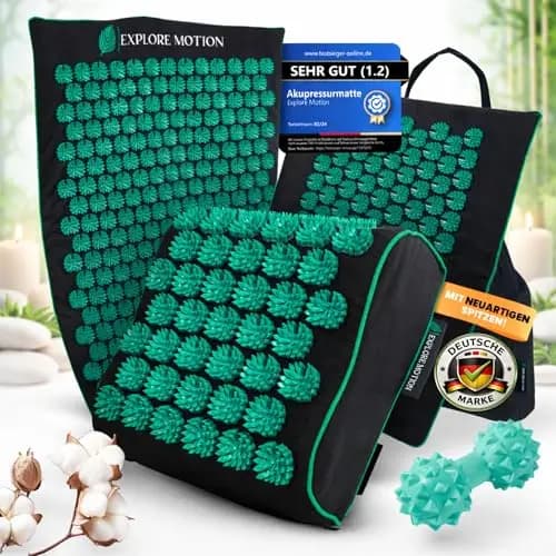 Explore Motion Akupressurmatte Premium-Set