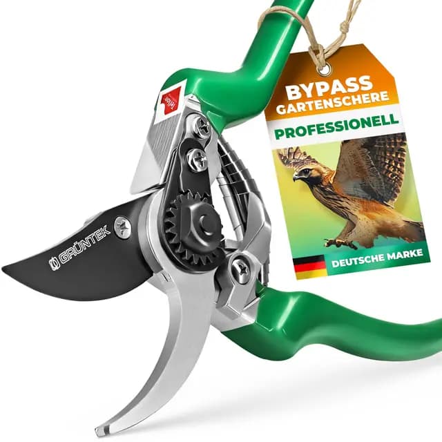 GRÜNTEK FALKE Bypass-Gartenschere 215 mm