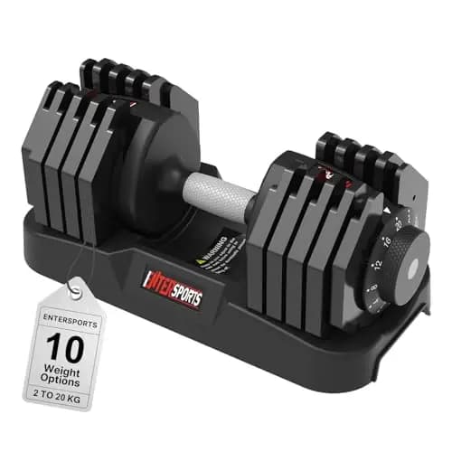 EnterSports 20kg Verstellbare Hantel