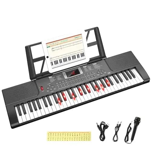 Shayson WJ-LTZ-11125-BK Kinder-Keyboard
