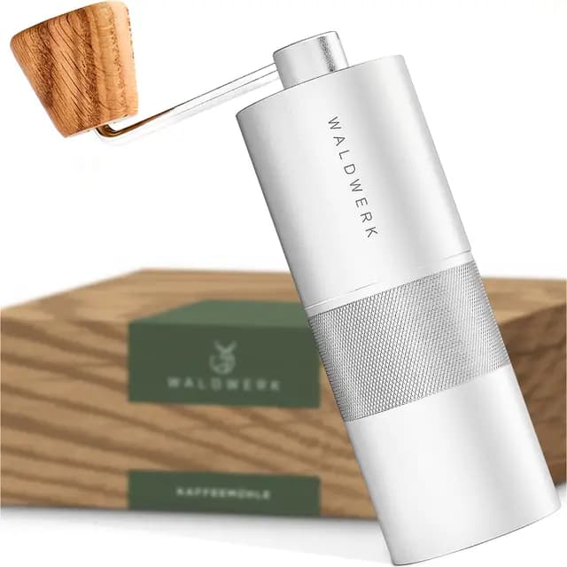 WALDWERK Edelstahl Kaffeemühle